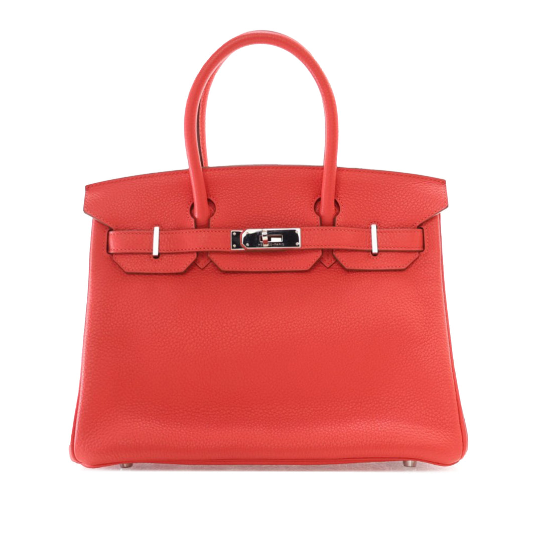 Hermès Togo Birkin Retourne 30 Red - GABY PARIS