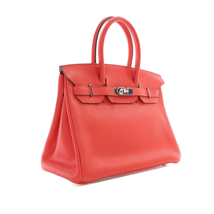 Hermès Togo Birkin Retourne 30 Red - GABY PARIS