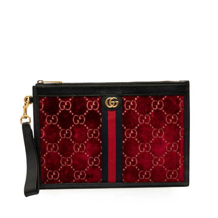 Gucci GG Velours Ophidia Pochette Sac
