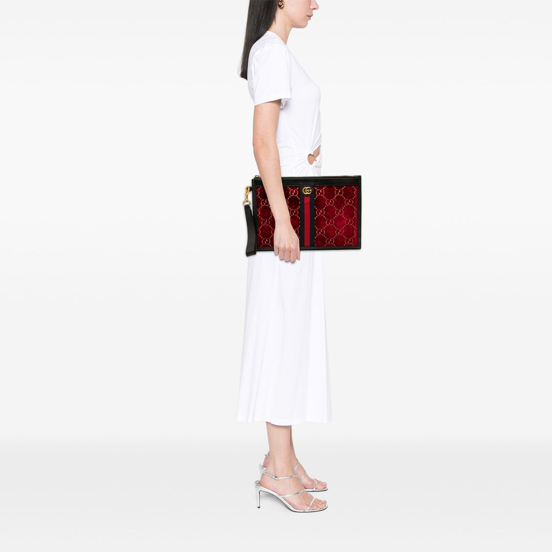 Gucci GG Velours Ophidia Pochette Sac