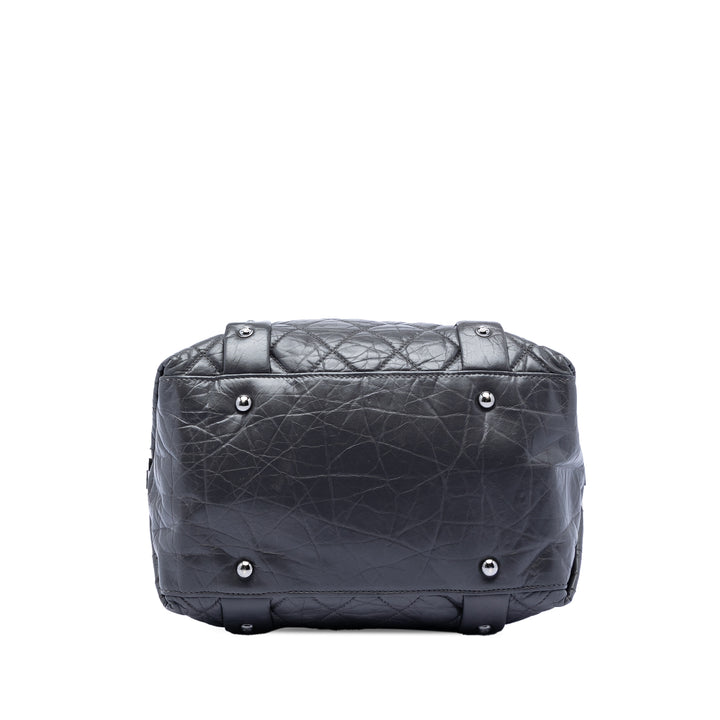 Chanel Small Distressed Cuir d’agneau Lady Braid Cabas