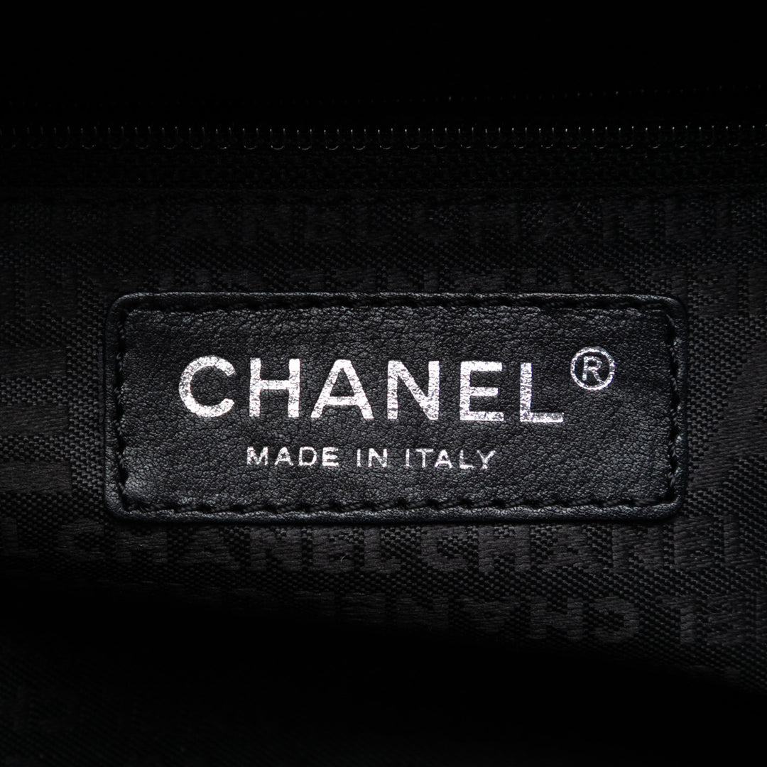 Chanel Small Distressed Cuir d’agneau Lady Braid Cabas