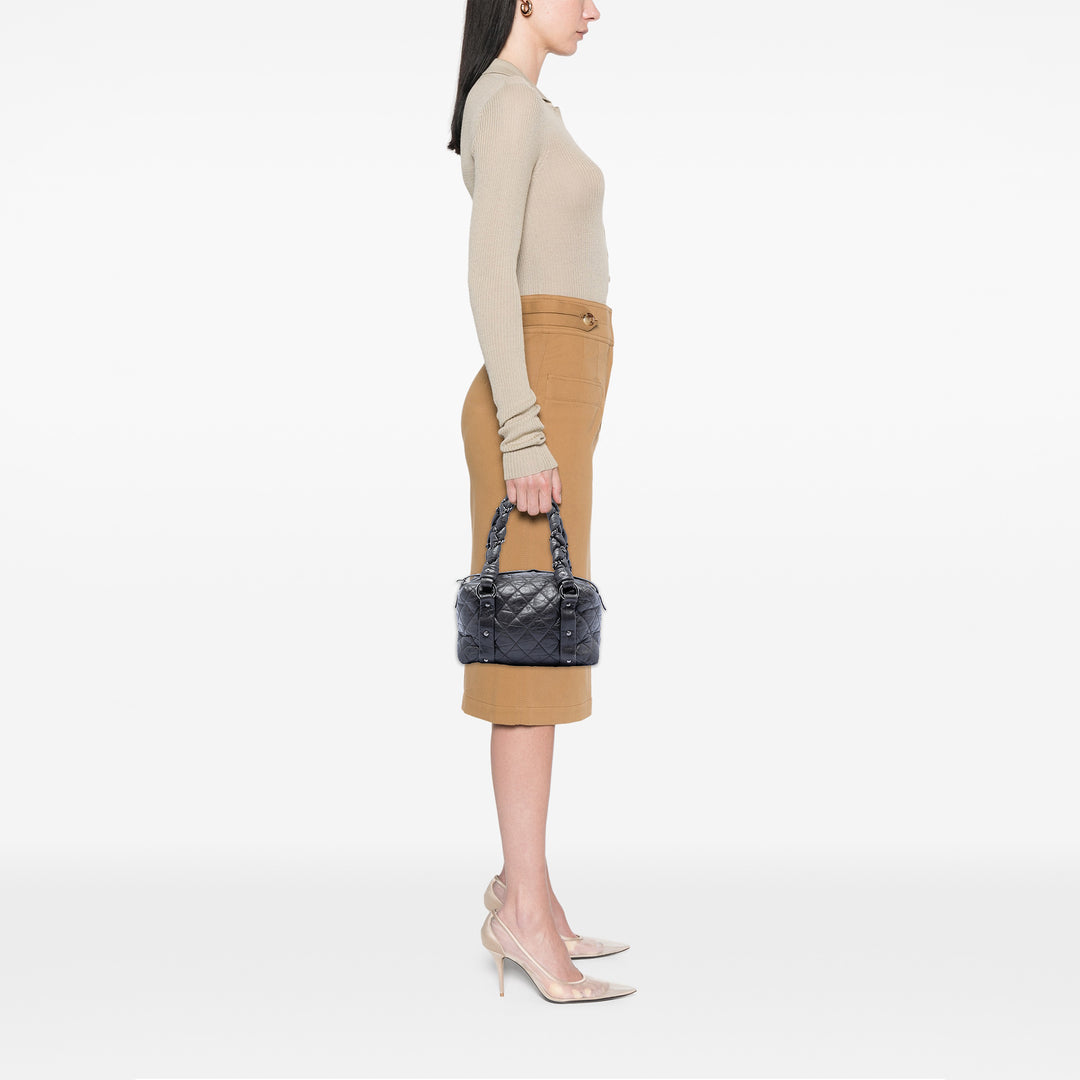 Chanel Small Distressed Cuir d’agneau Lady Braid Cabas