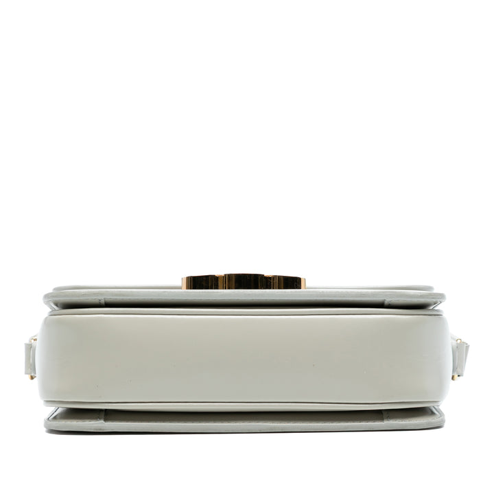 Celine Teen brillant Cuir de veau Triomphe Sac porté croisé