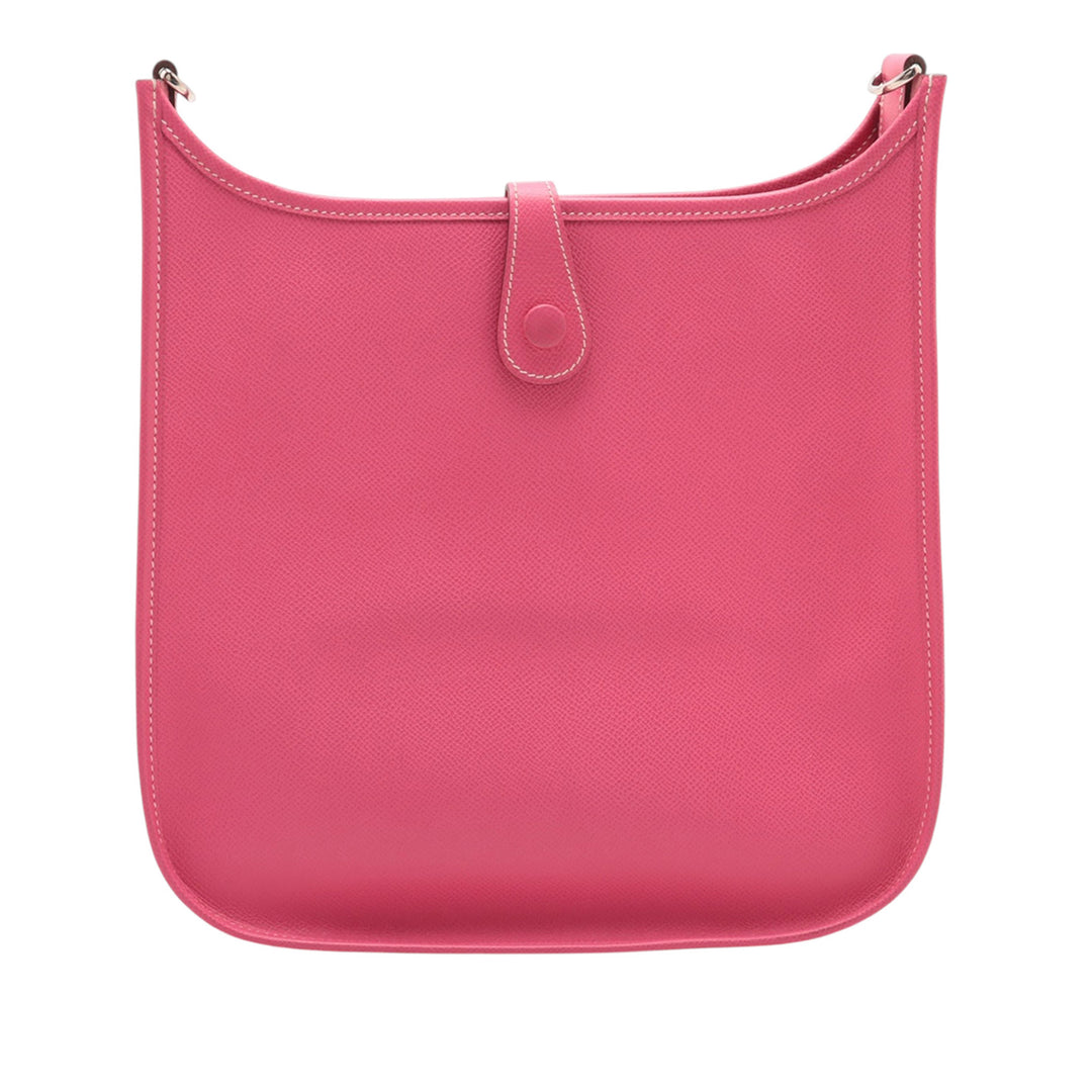 Hermès Sac bandoulière Evelyne 29 Epsom Rose – vue 2 – GABY PARIS