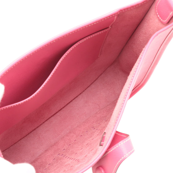 Hermès Sac bandoulière Evelyne 29 Epsom Rose – vue 3 – GABY PARIS