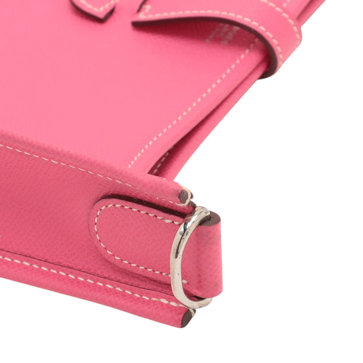 Hermès Sac bandoulière Evelyne 29 Epsom Rose – vue 8 – GABY PARIS