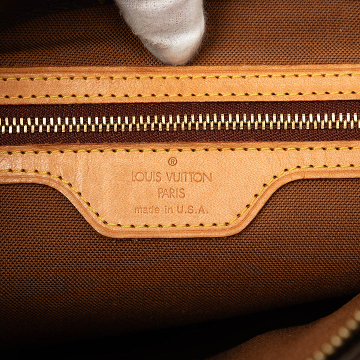 Cabas Piano Monogram Marron