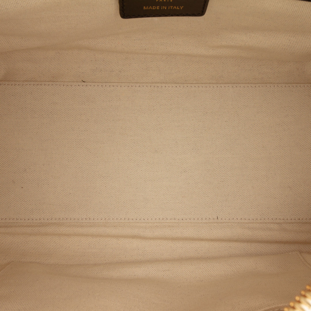 Dior Medium Cuir Cannage Dior Vibe Zip Bowling Sac