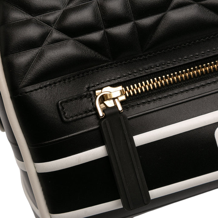 Dior Medium Cuir Cannage Dior Vibe Zip Bowling Sac