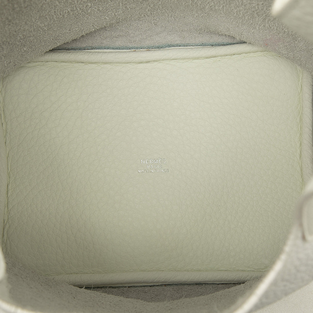 Hermès Sac à main Picotin 18 Clémence Blanc – vue 4 – GABY PARIS