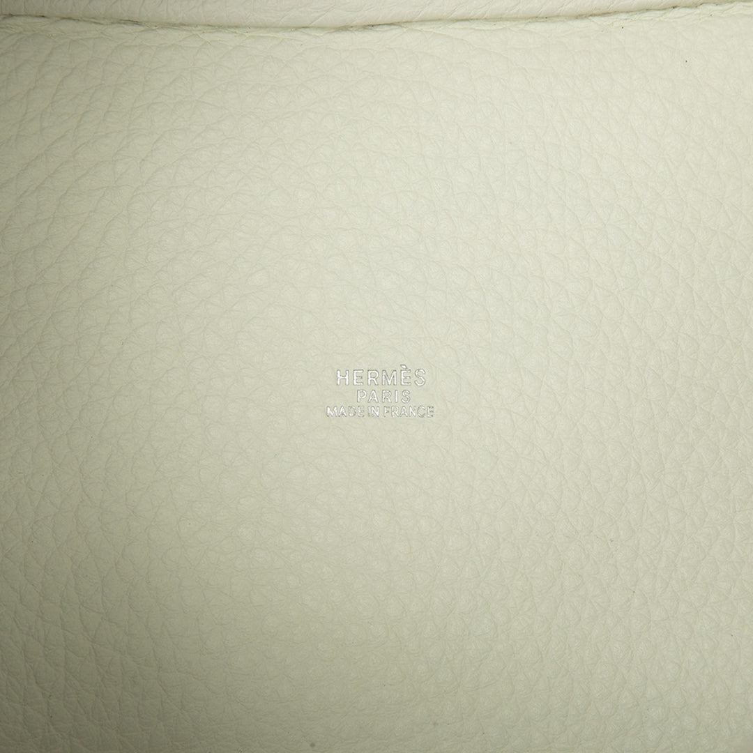 Hermès Sac à main Picotin 18 Clémence Blanc – vue 5 – GABY PARIS