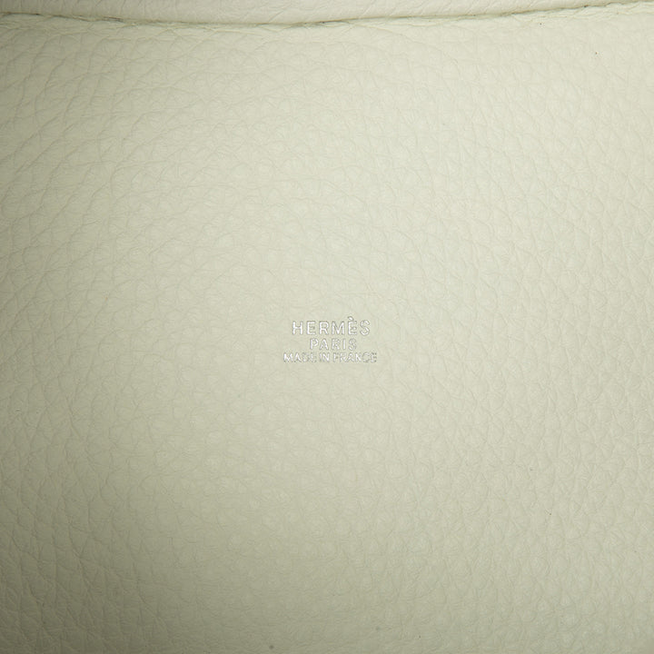 Hermès Sac à main Picotin 18 Clémence Blanc – vue 5 – GABY PARIS
