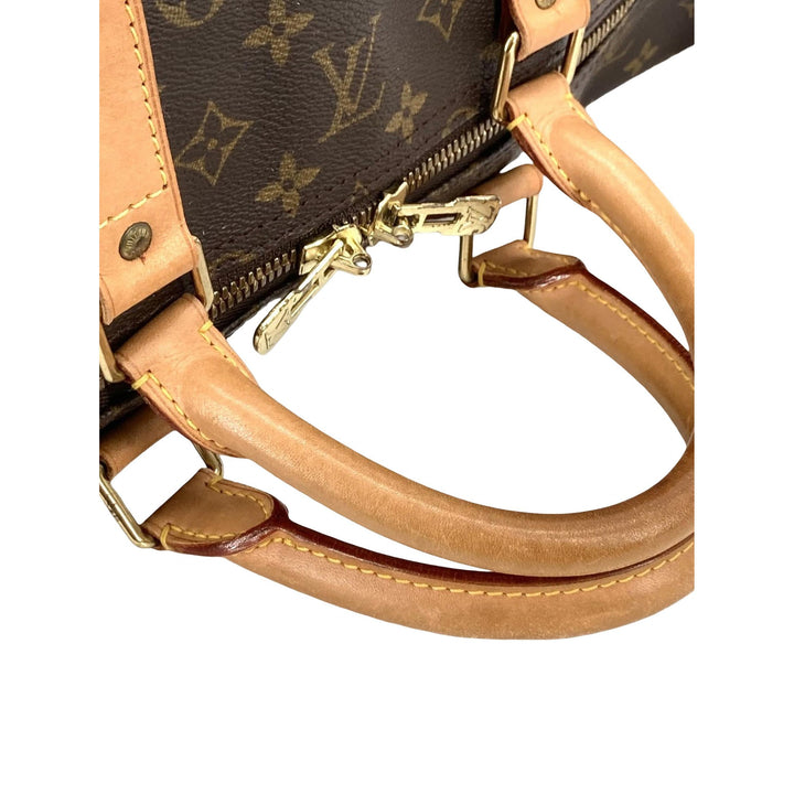 Louis Vuitton Keepall 55 Monogram Marron – vue 11 – GABY PARIS