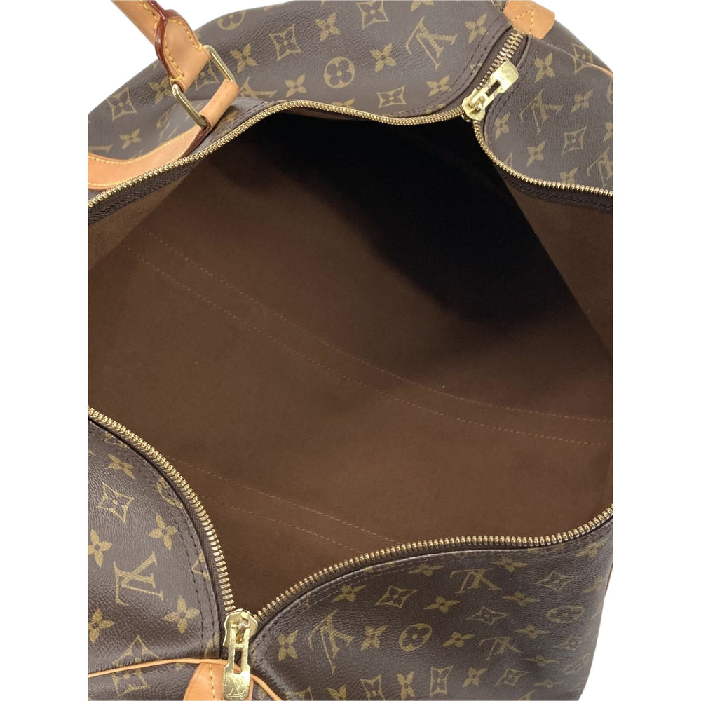 Louis Vuitton Keepall 55 Monogram Marron – vue 2 – GABY PARIS