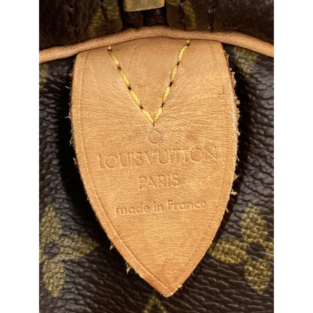 Louis Vuitton Keepall 55 Monogram Marron – vue 3 – GABY PARIS
