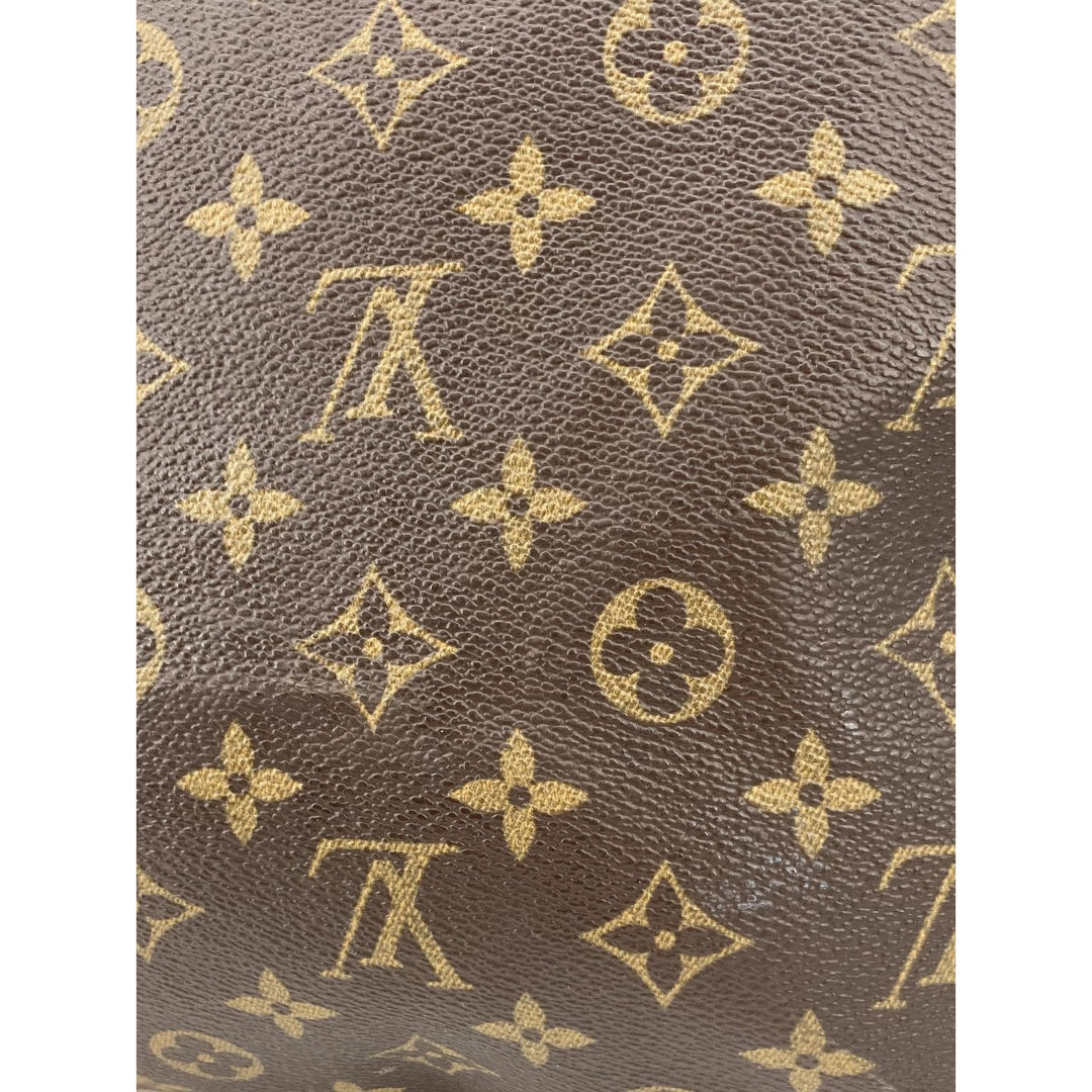 Louis Vuitton Keepall 55 Monogram Marron – vue 4 – GABY PARIS