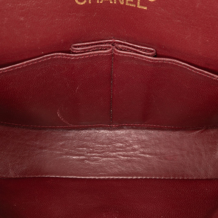 Chanel Small Classic Cuir d’agneau Double rabat Noir