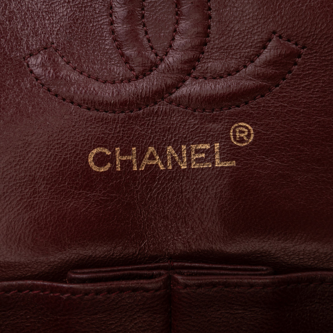 Chanel Small Classic Cuir d’agneau Double rabat Noir