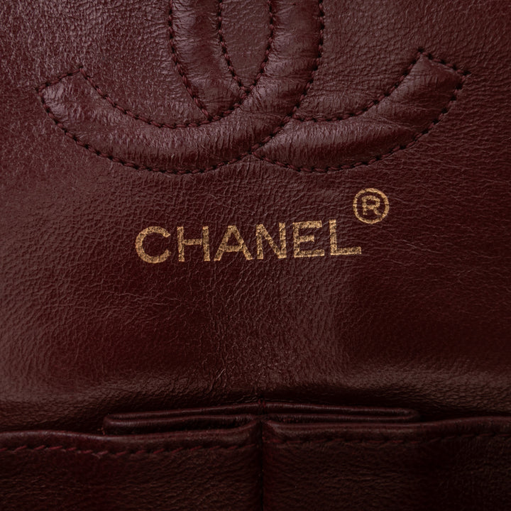 Chanel Small Classic Cuir d’agneau Double rabat Noir