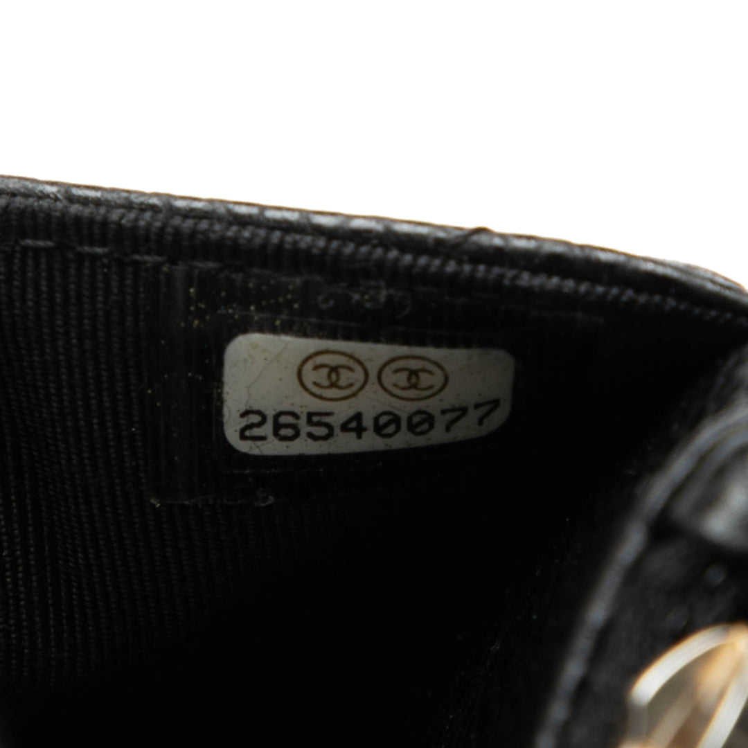 Chanel CC Matelassé Caviar Wallet on Chain – GABY PARIS Authentique