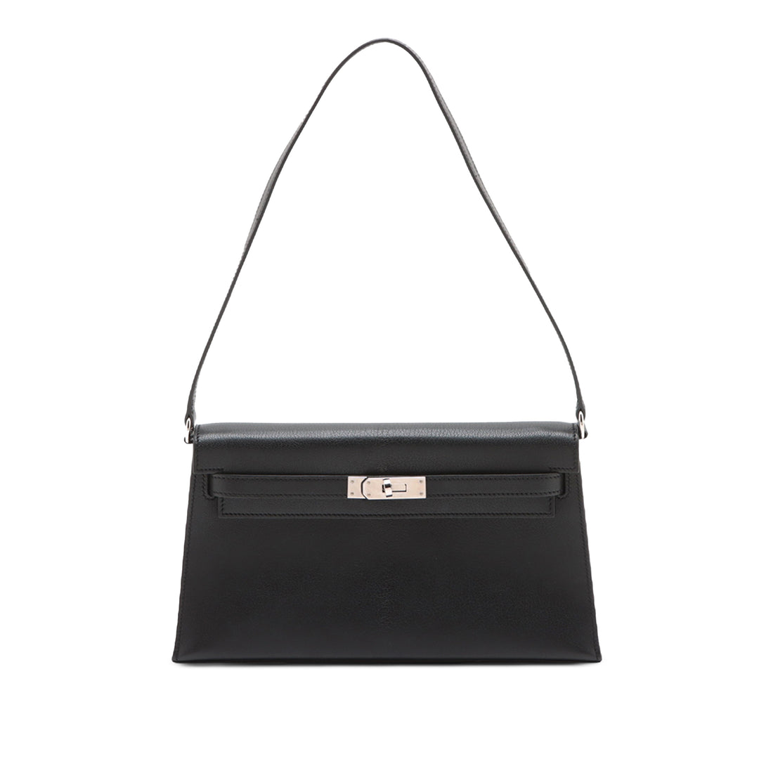 Hermès Chevre Chamkila Kelly Elan Noir – GABY PARIS Authentique