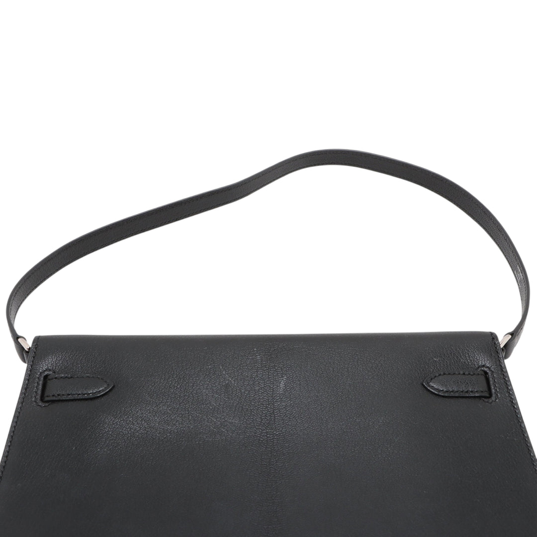 Hermès Chevre Chamkila Kelly Elan Noir – GABY PARIS Authentique