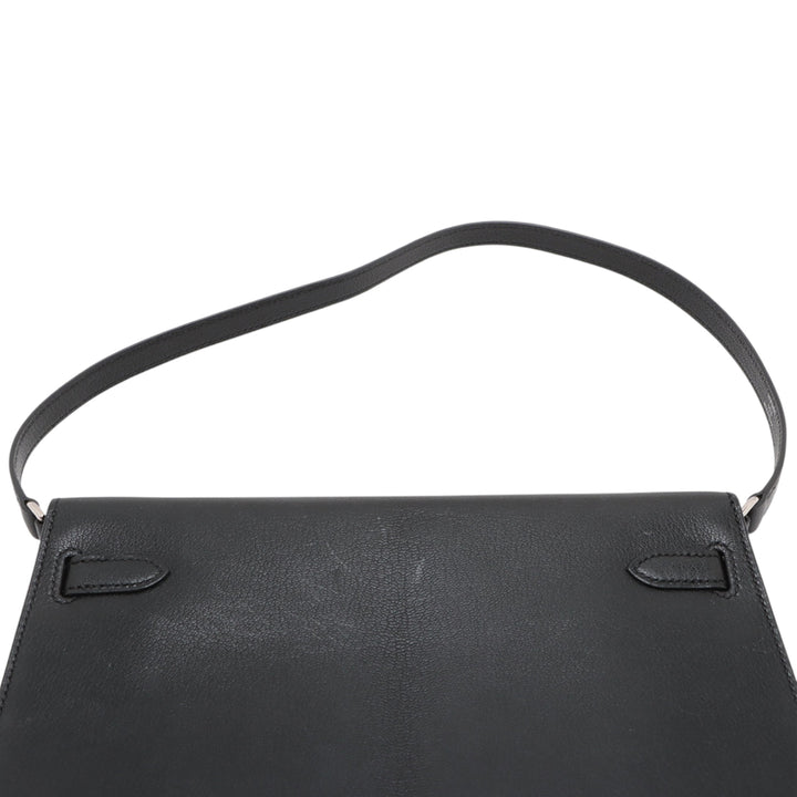 Hermès Chevre Chamkila Kelly Elan Noir – GABY PARIS Authentique