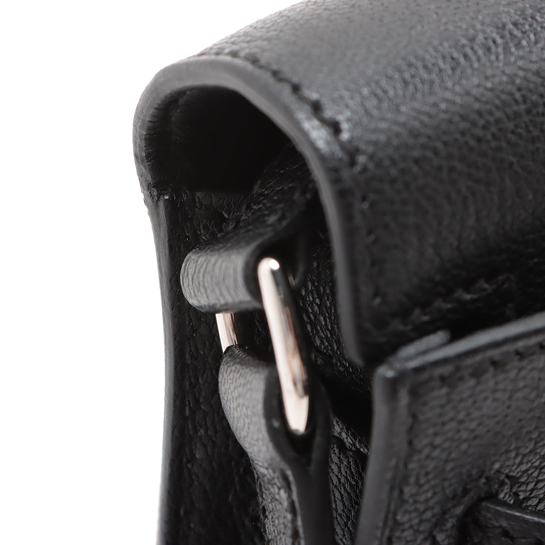 Hermès Chevre Chamkila Kelly Elan Noir – GABY PARIS Authentique