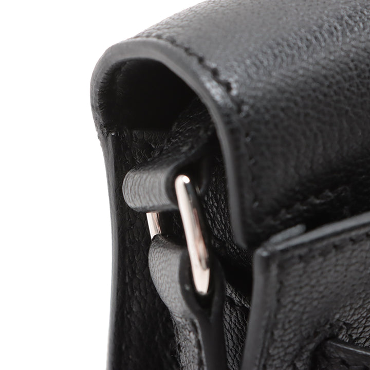 Hermès Chevre Chamkila Kelly Elan Noir – GABY PARIS Authentique