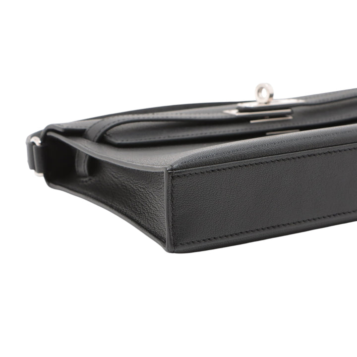 Hermès Chevre Chamkila Kelly Elan Noir – GABY PARIS Authentique