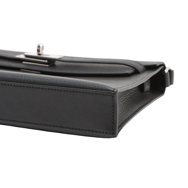 Hermès Chevre Chamkila Kelly Elan Noir – GABY PARIS Authentique