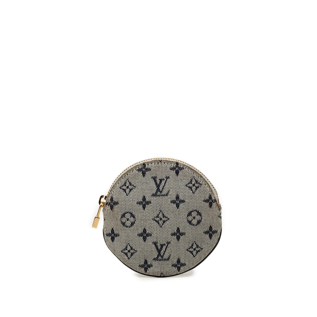 Louis Vuitton Monogram Mini Lin Rond Coin Purse