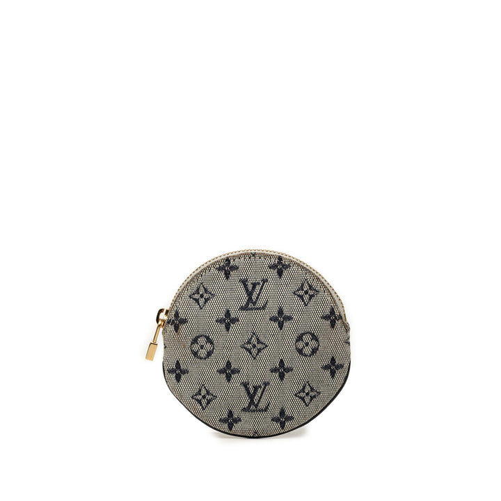Louis Vuitton Monogram Mini Lin Rond Coin Purse