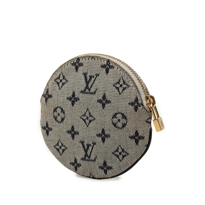 Louis Vuitton Monogram Mini Lin Rond Coin Purse