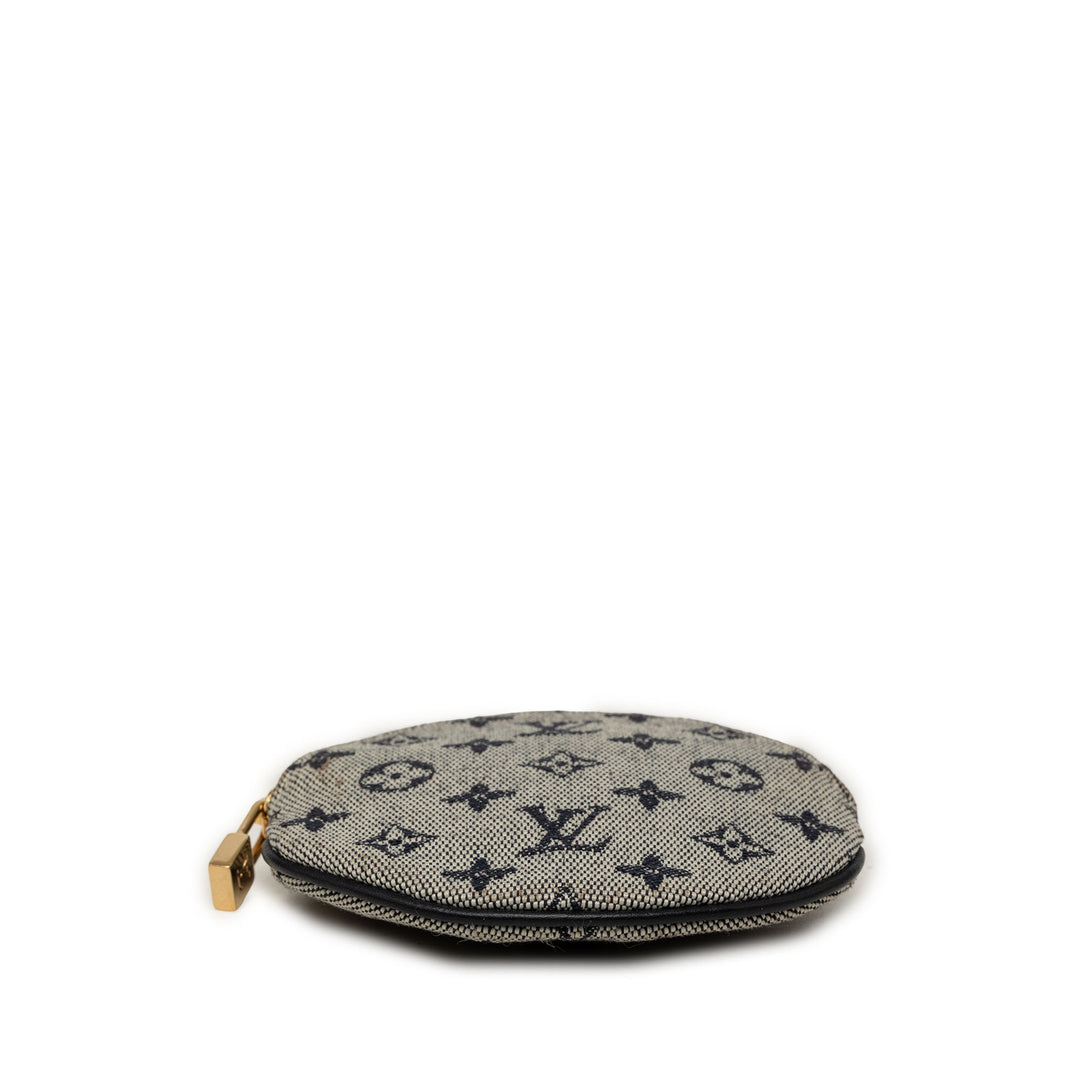 Louis Vuitton Monogram Mini Lin Rond Coin Purse