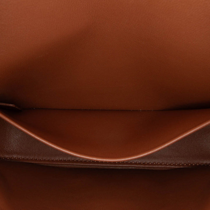 Leather Triomphe Claude Crossbody Brown - Gaby Paris