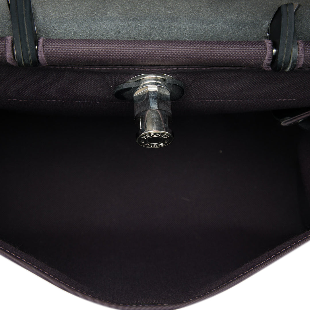 Hermès Herbag Zippé 31 Violet – vue 4 – GABY PARIS