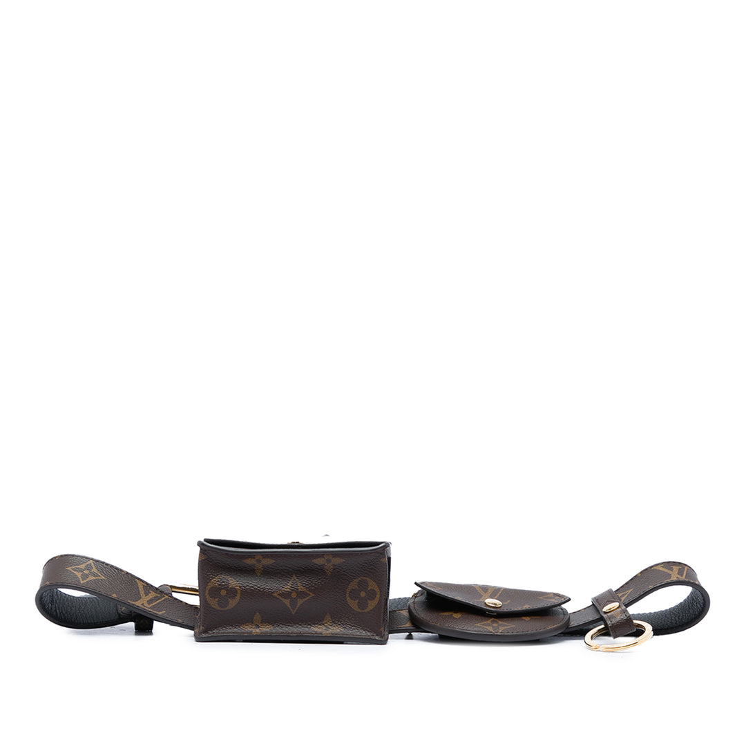 Louis Vuitton Daily Multi Poche 30mm Ceinture Monogram Marron – vue 3 – GABY PARIS
