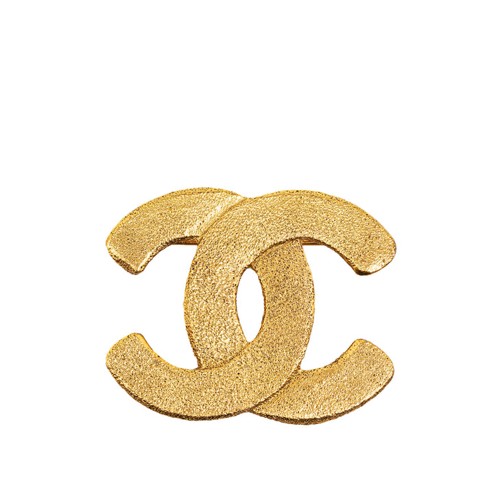 Chanel CC Brooch Gold - GABY PARIS