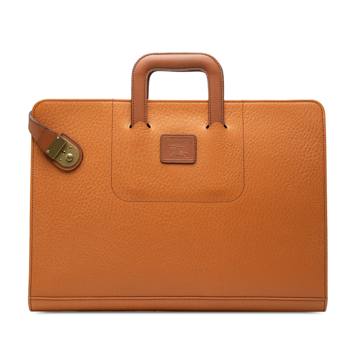 Burberry Business Sac Marron