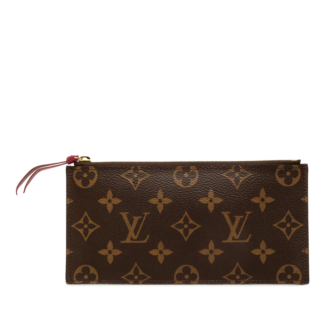 Louis Vuitton Pochette Felicie Zippé Insert Monogram Marron – vue principale – GABY PARIS