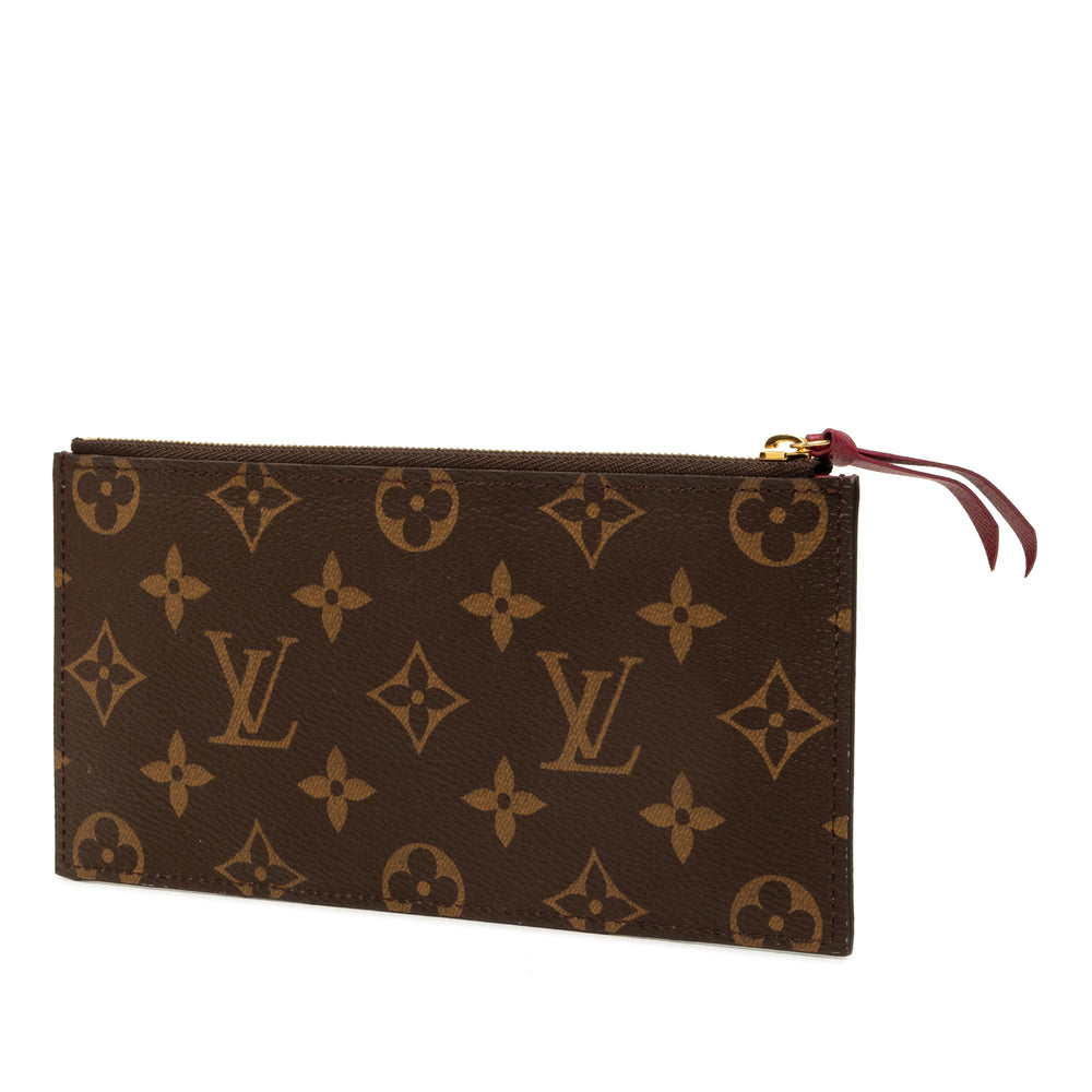 Louis Vuitton Pochette Felicie Zippé Insert Monogram Marron – vue 2 – GABY PARIS