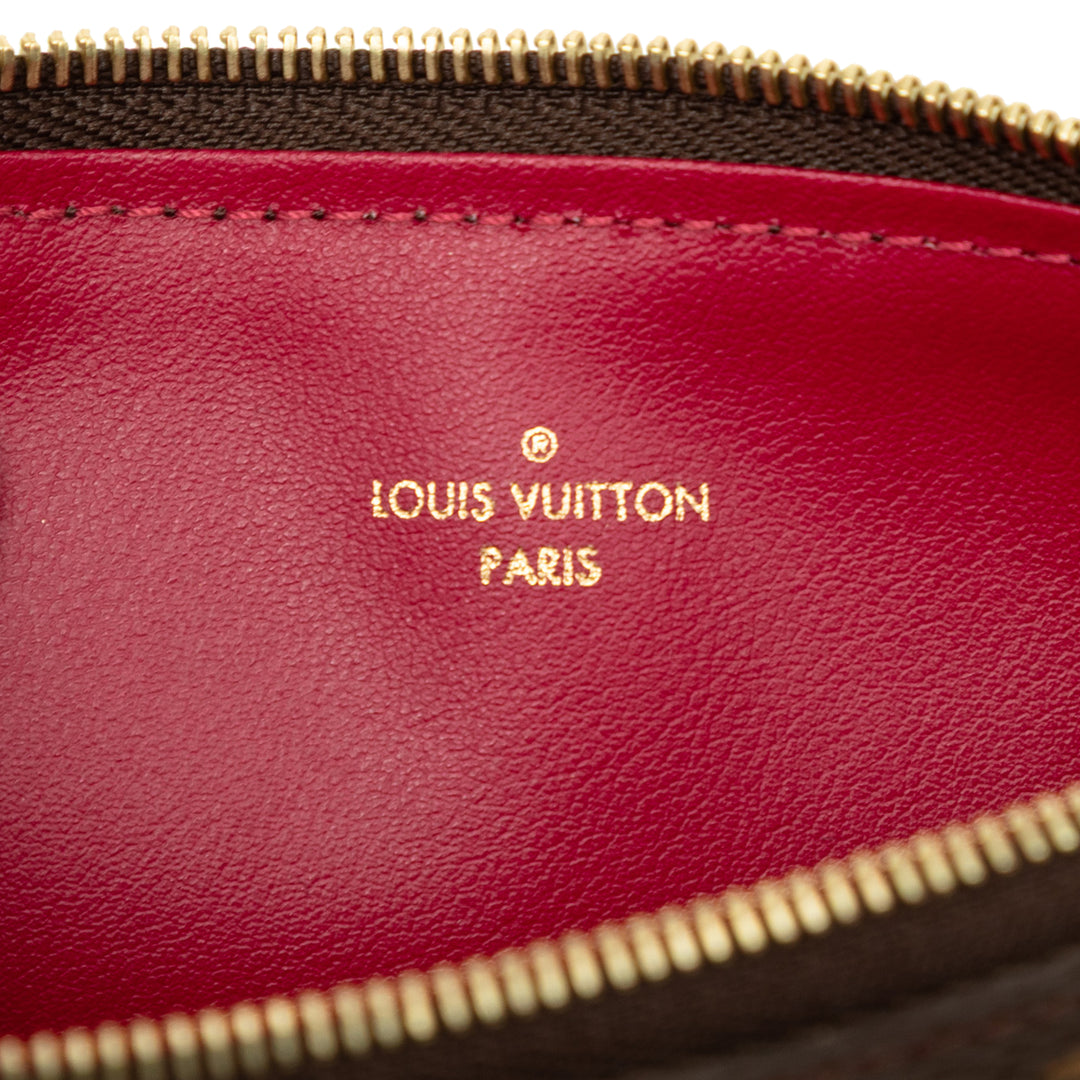 Louis Vuitton Pochette Felicie Zippé Insert Monogram Marron – vue 5 – GABY PARIS