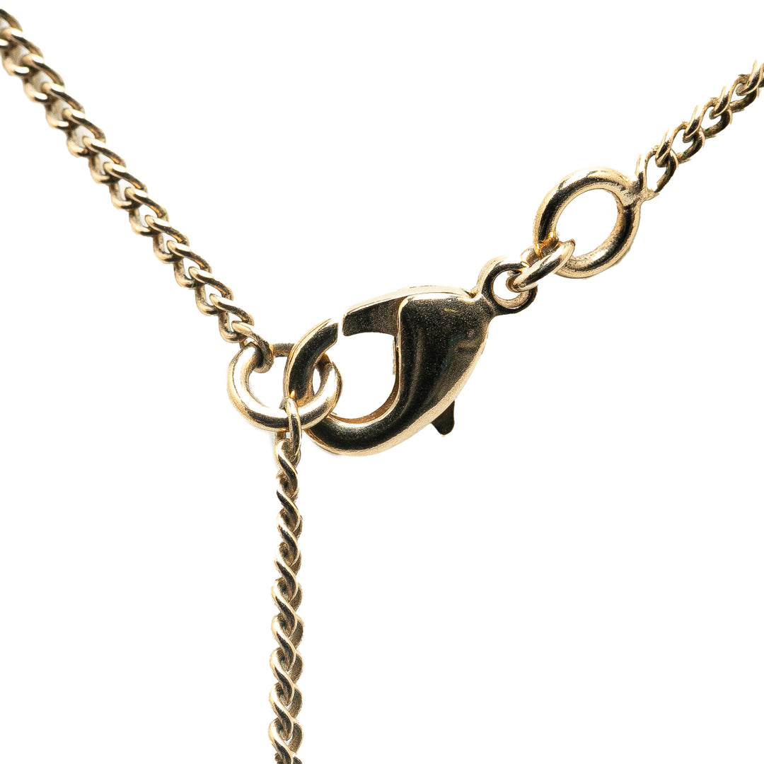 Chanel Paris-Venice Gold Plated Enamel Charms Pendant Necklace Gold - GABY PARIS