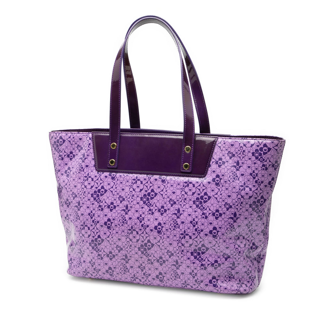Louis Vuitton Takashi Murakami Coated Toile Cosmic Blossom Cabas PM