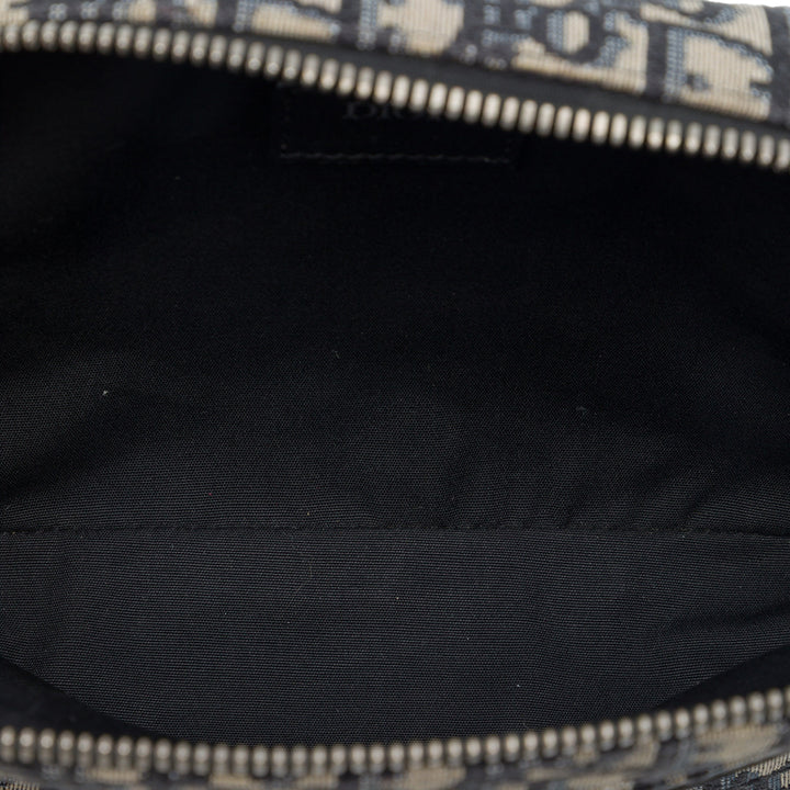 Dior Safari Sac Mini Oblique Bleu – vue 4 – GABY PARIS