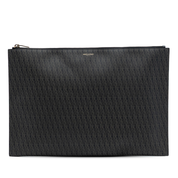 Saint Laurent Toile Classic Monogram Document Holder
