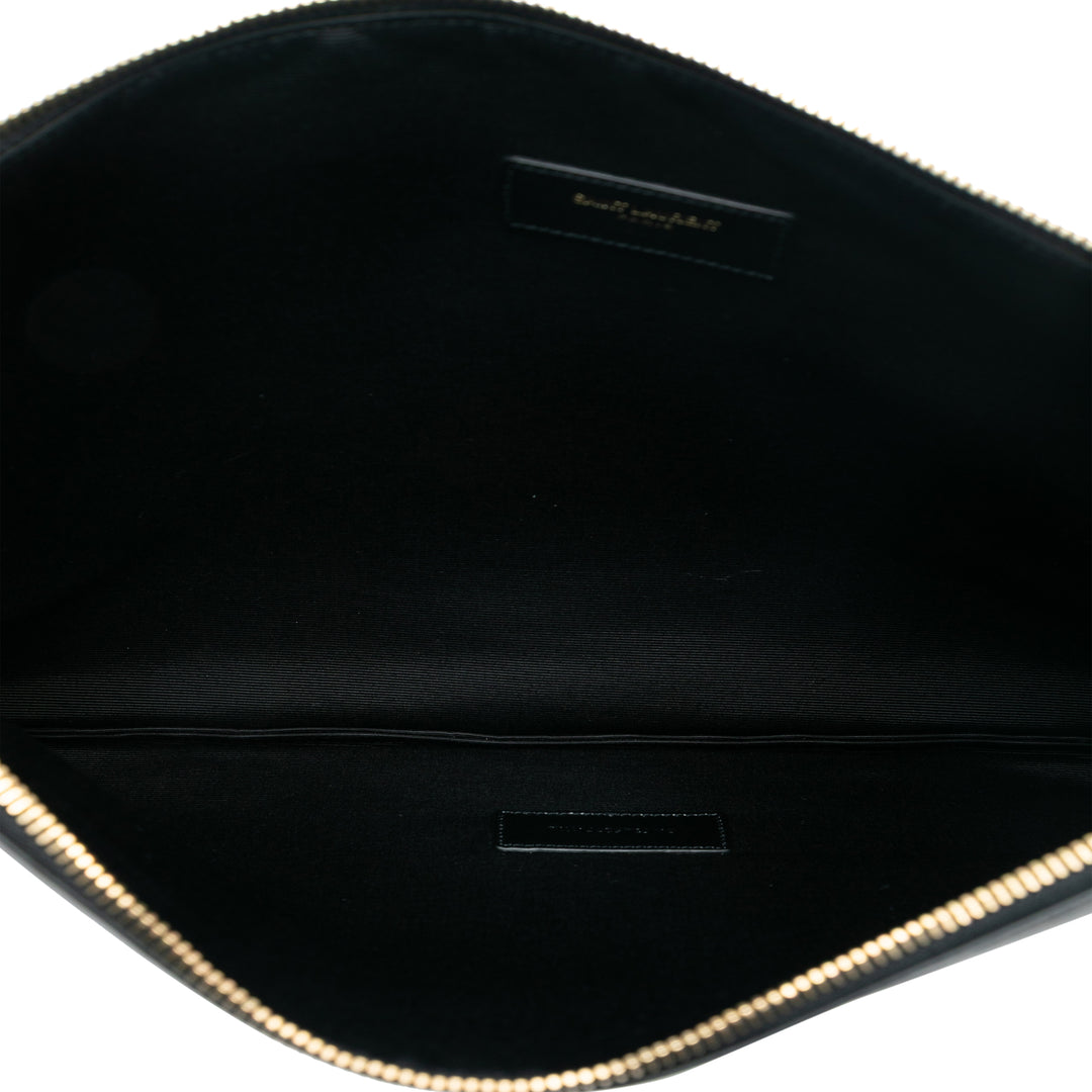 Saint Laurent Toile Classic Monogram Document Holder