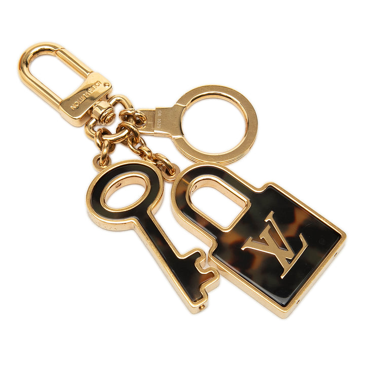 Louis Vuitton plaqué et Resin Confidence Bijou de sac et Key Holder